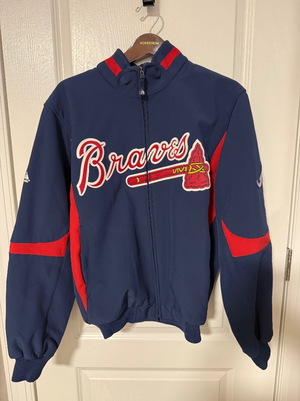 Majestic Atlanta Braves Authentic Collection Therma Base Jacket M